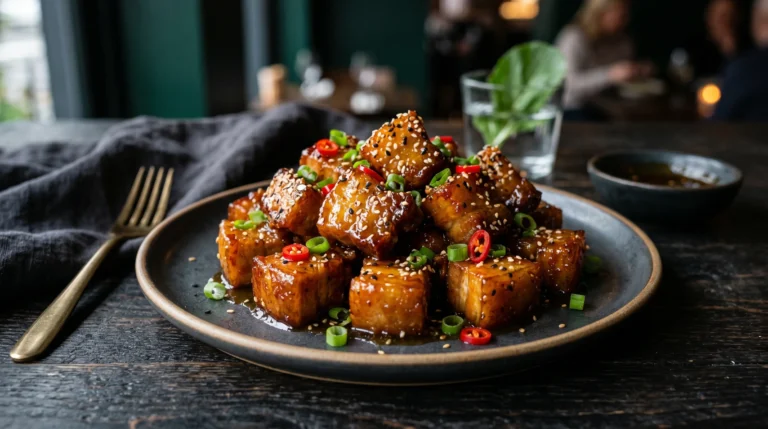 Crispy Honey Garlic Pork Belly Bites