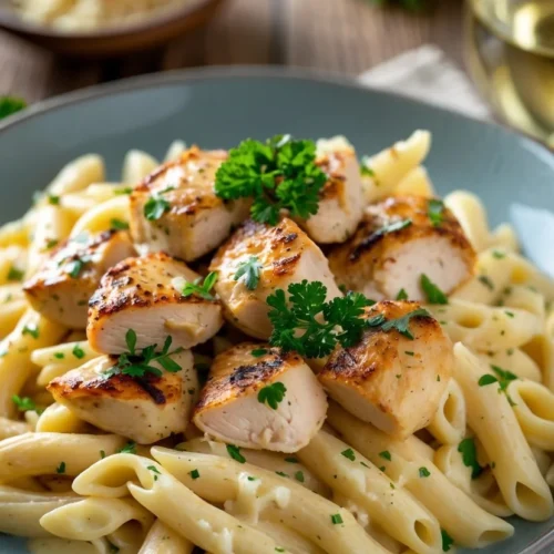 Garlic Butter Chicken Pasta 1 Garlic Butter Chicken Pasta