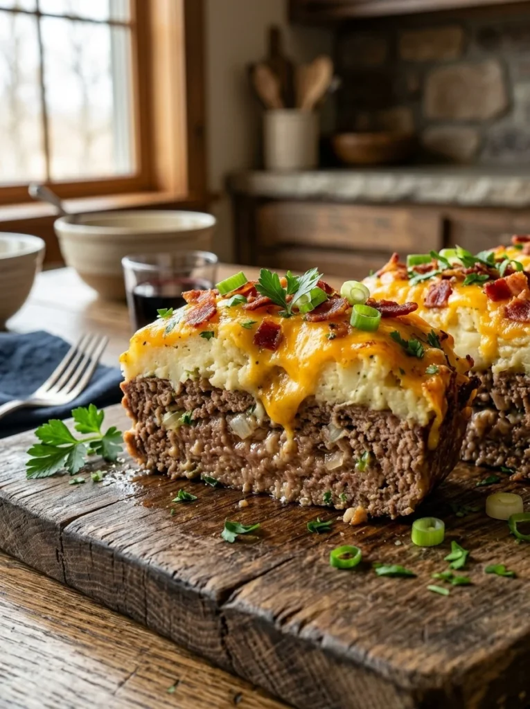 Loaded Potato Meatloaf Loaded Potato Meatloaf