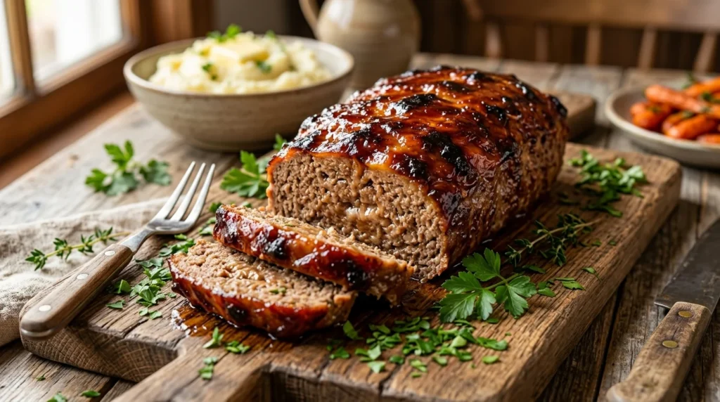 Meatloaf with Brown Sugar Glaze