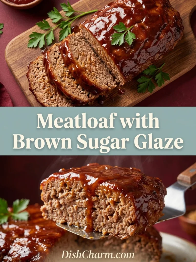 Meatloaf with Brown Sugar Glaze 3 Meatloaf with Brown Sugar Glaze