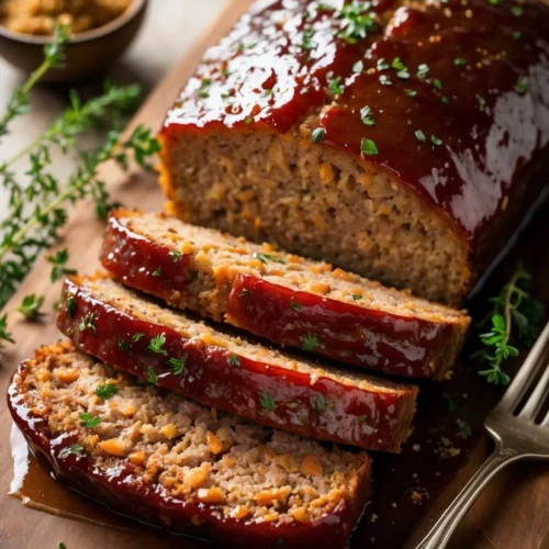 Meatloaf with Brown Sugar Glaze 4 Meatloaf with Brown Sugar Glaze