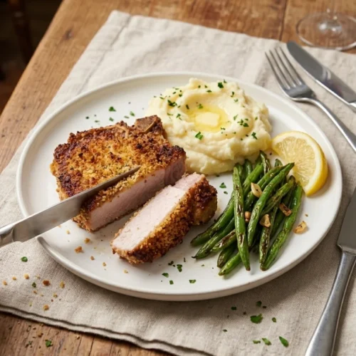 Parmesan Baked Pork Chops 1 Parmesan Baked Pork Chops