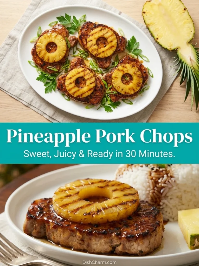 Pineapple Pork Chops Pineapple Pork Chops